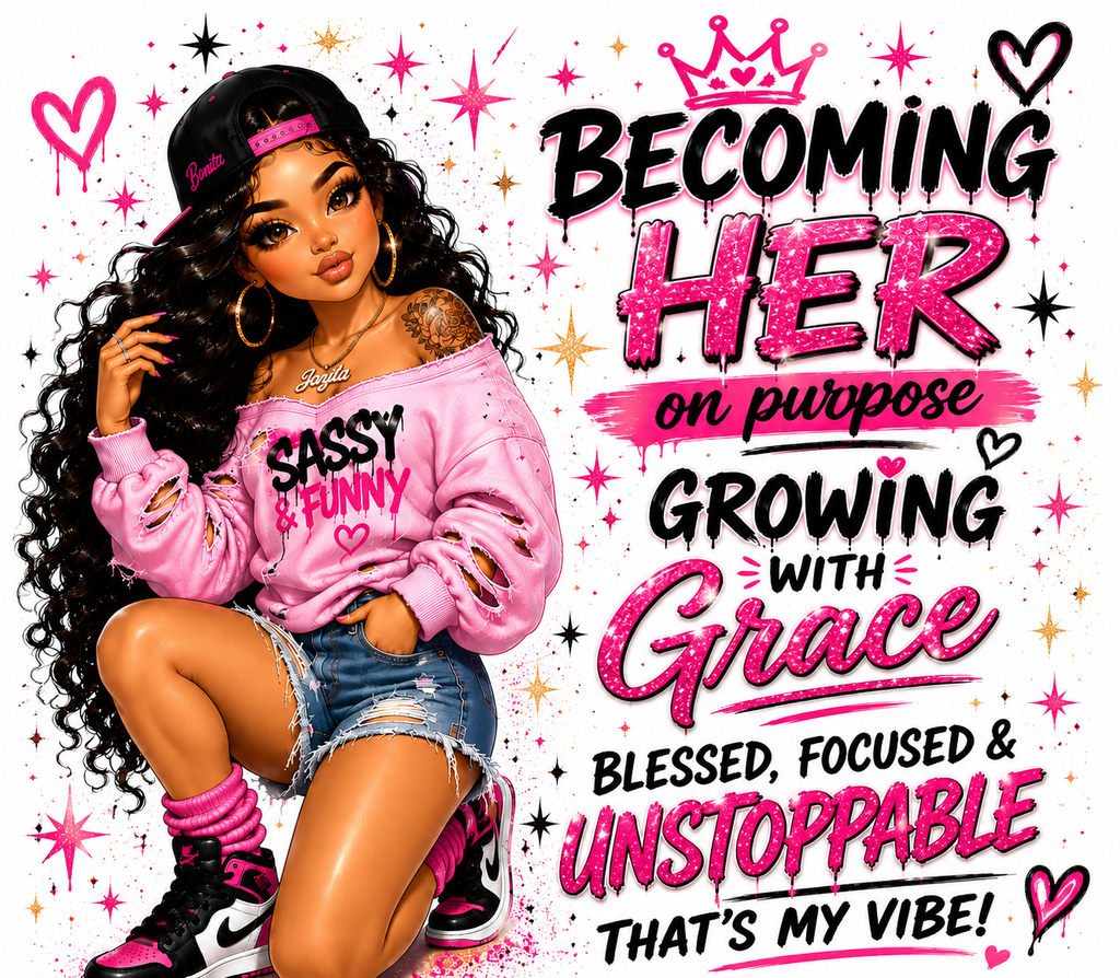 Becoming Her – Sublimation Print