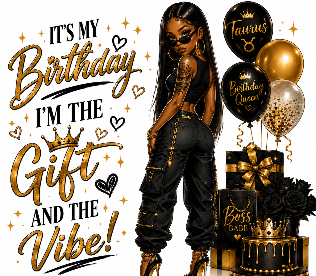 It's My Birthday – Birthday Queen Sublimation Print