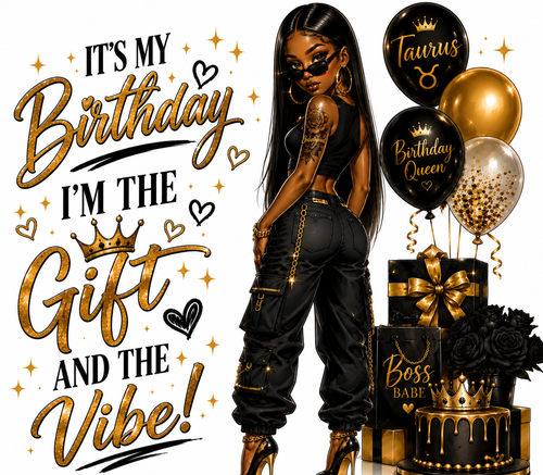 It's My Birthday – Birthday Queen Sublimation Print