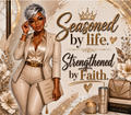 Seasoned by Life sublimation full wrap design